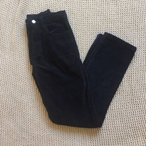 Navy Blue Corduroy Pants